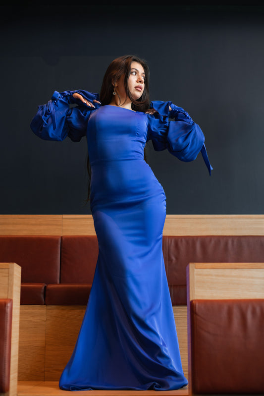 Amalia Dress | Blue